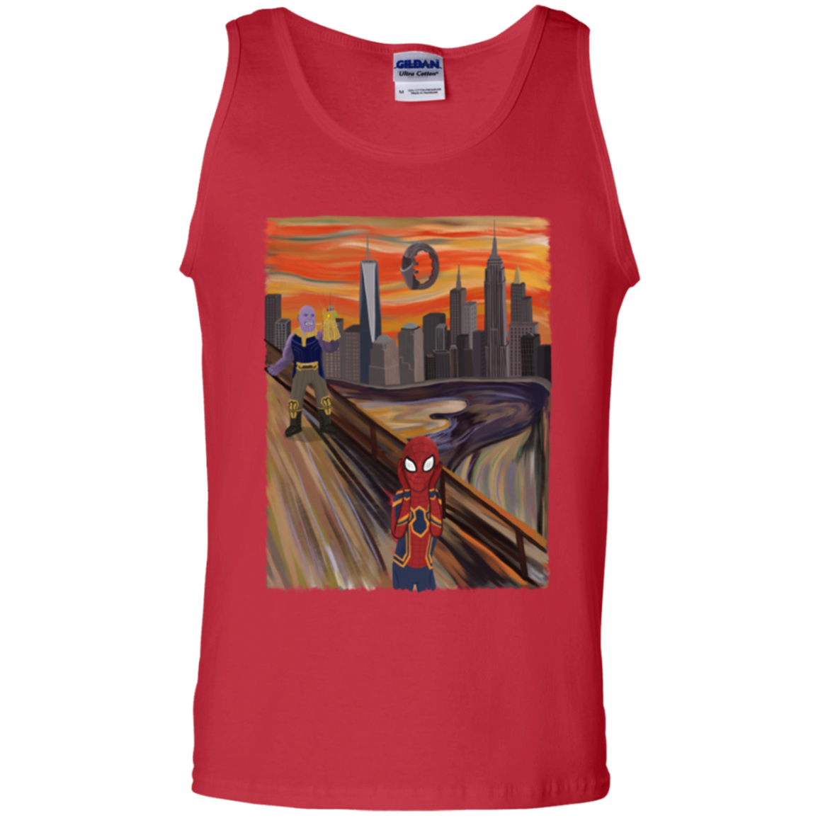 Spider Scream Men's Tank Top