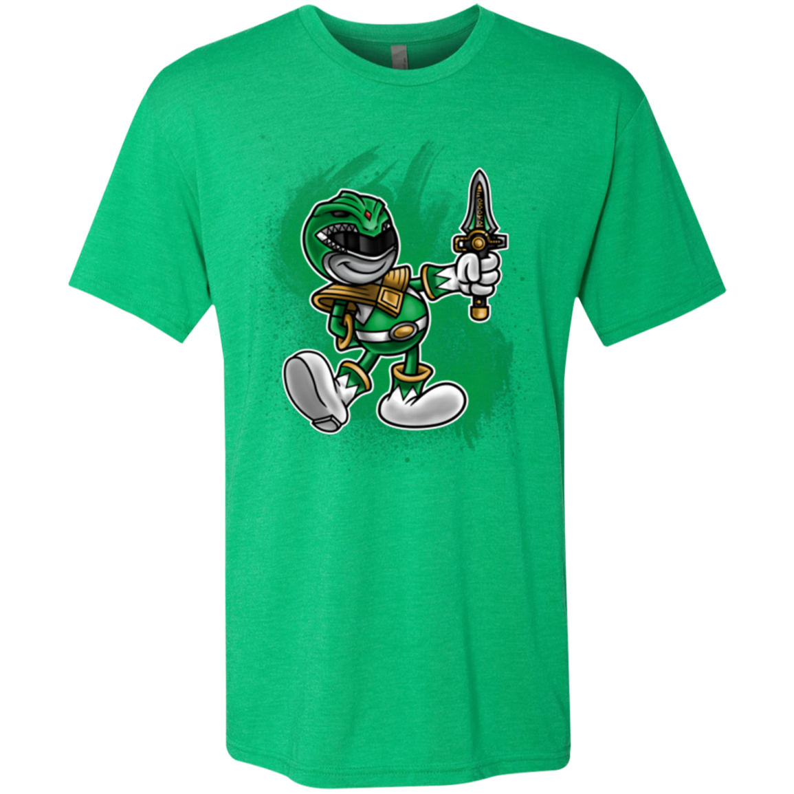 Green Ranger Artwork Men's Triblend T-Shirt