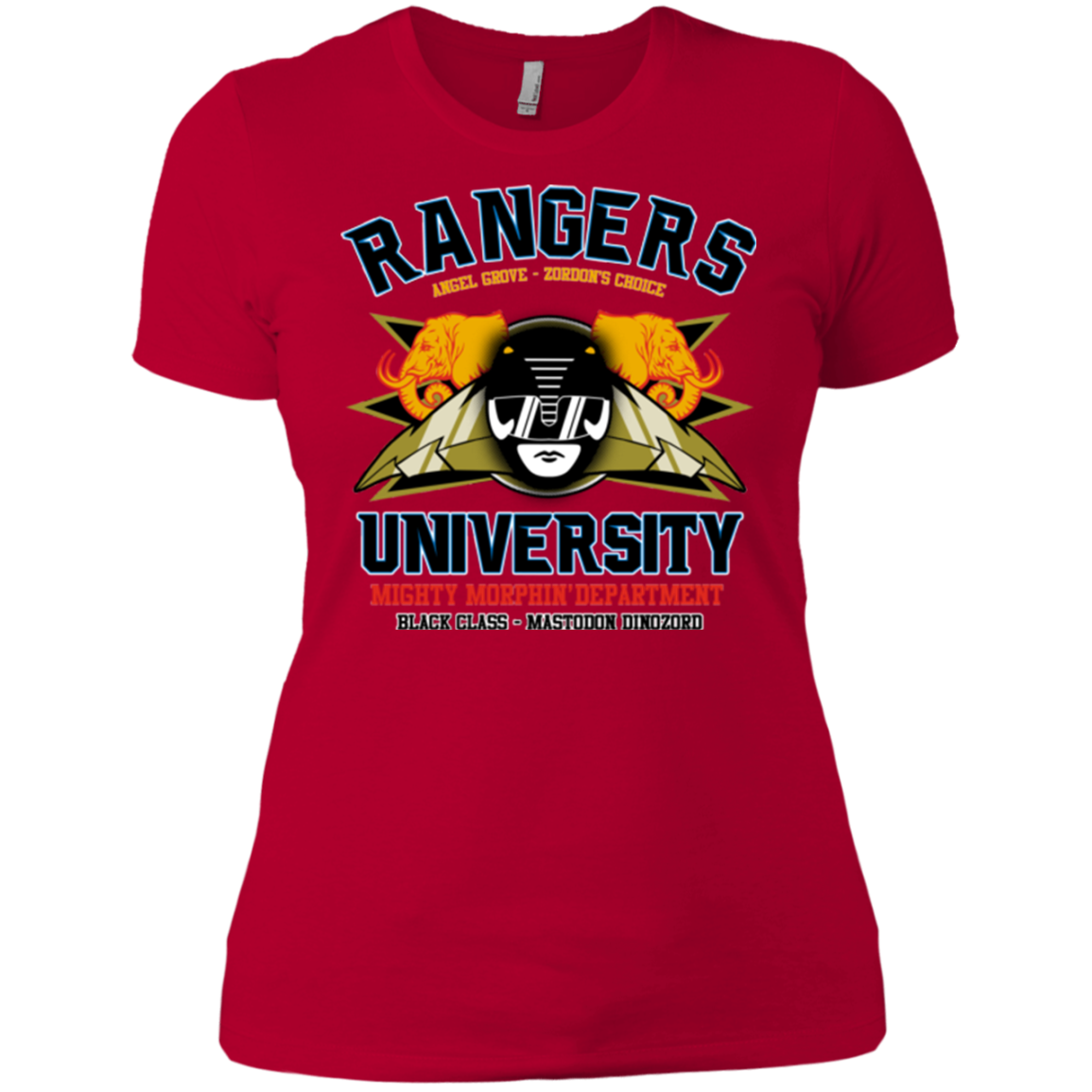 Rangers U Black Ranger Women's Premium T-Shirt