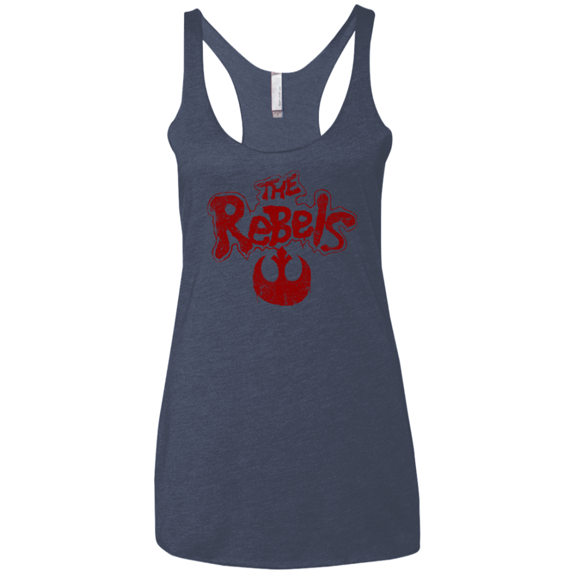 The Rebels (1) Women's Triblend Racerback Tank