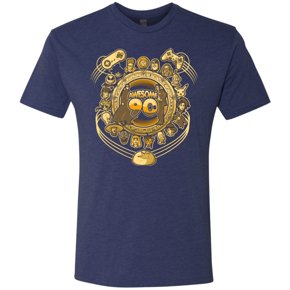 AWESOME 90S Men's Triblend T-Shirt