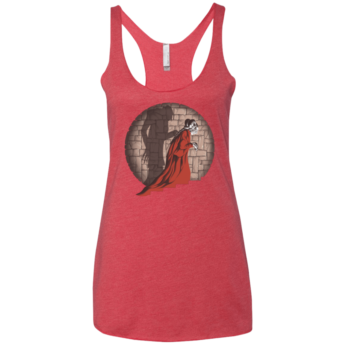 Shadow Mismatch Women's Triblend Racerback Tank