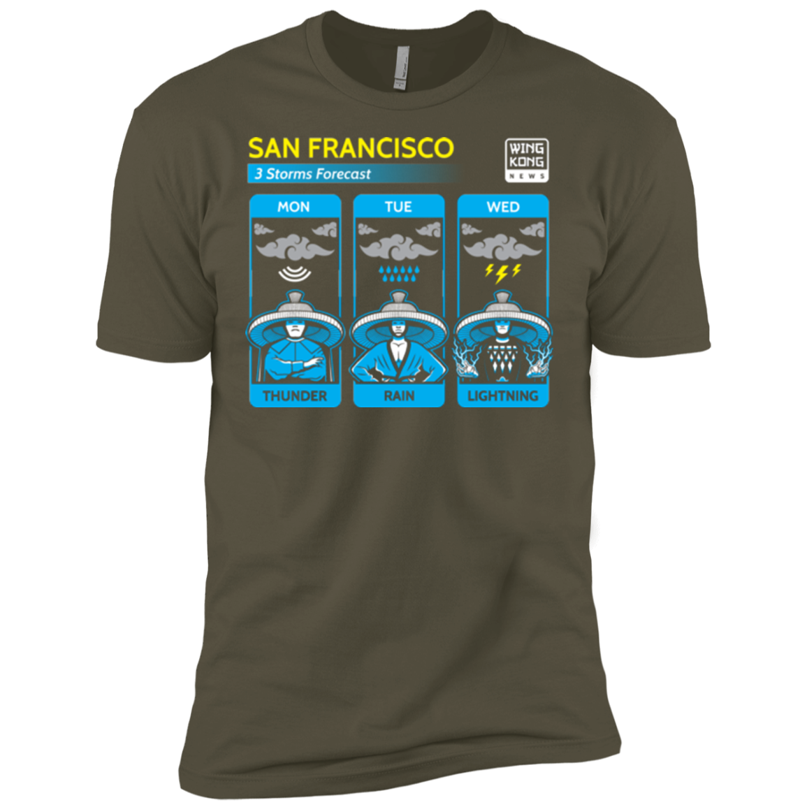 Three Storms Men's Premium T-Shirt