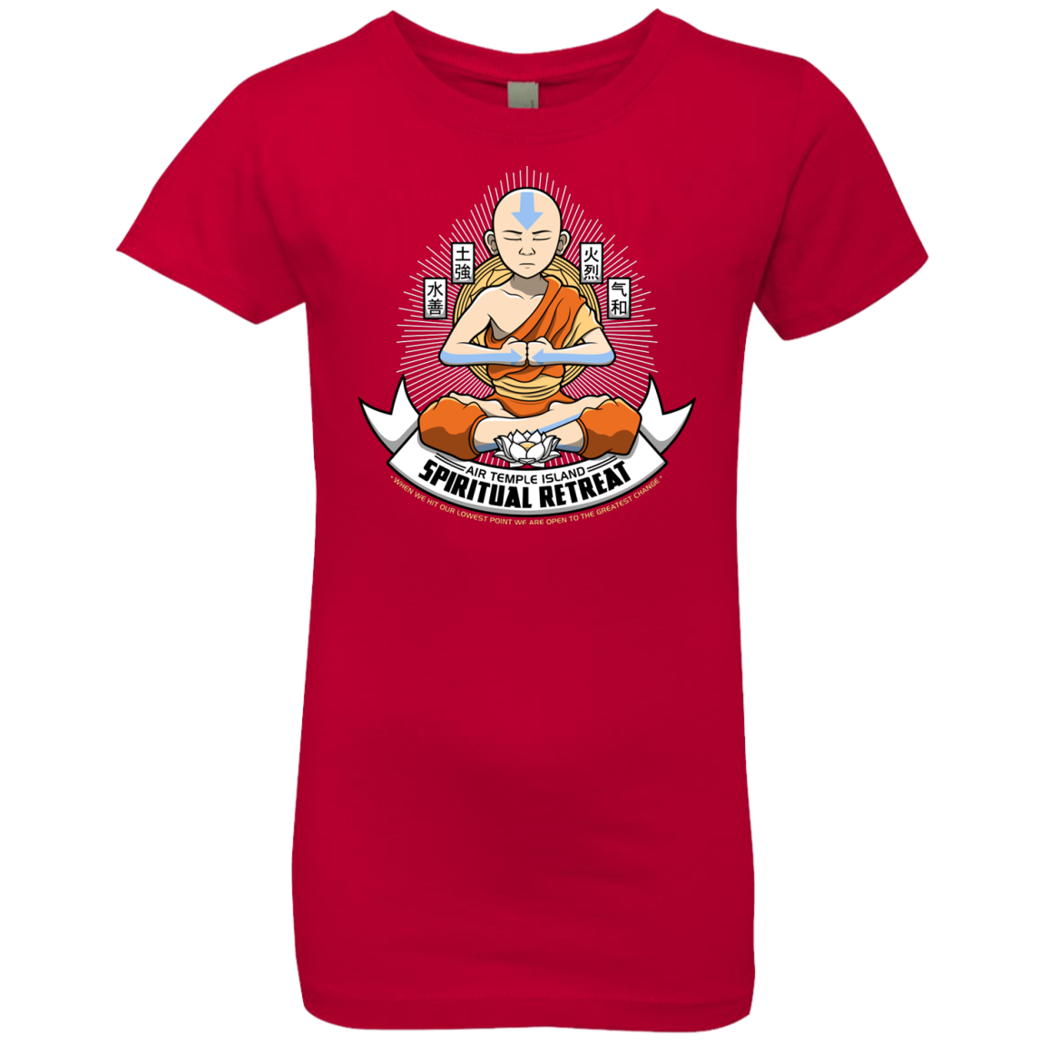 SPIRITUAL RETREATT Girls Premium T-Shirt