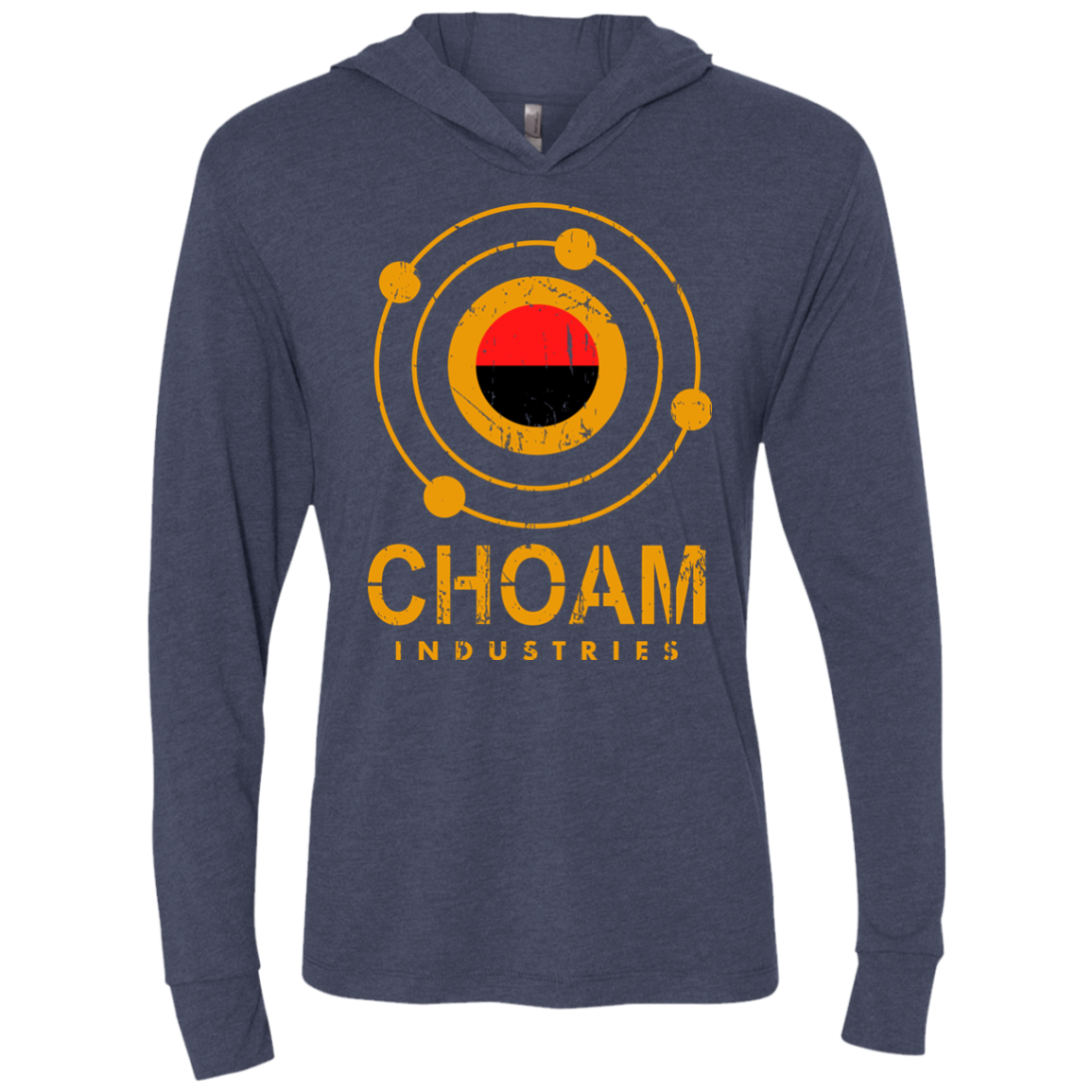 Choam Triblend Long Sleeve Hoodie Tee