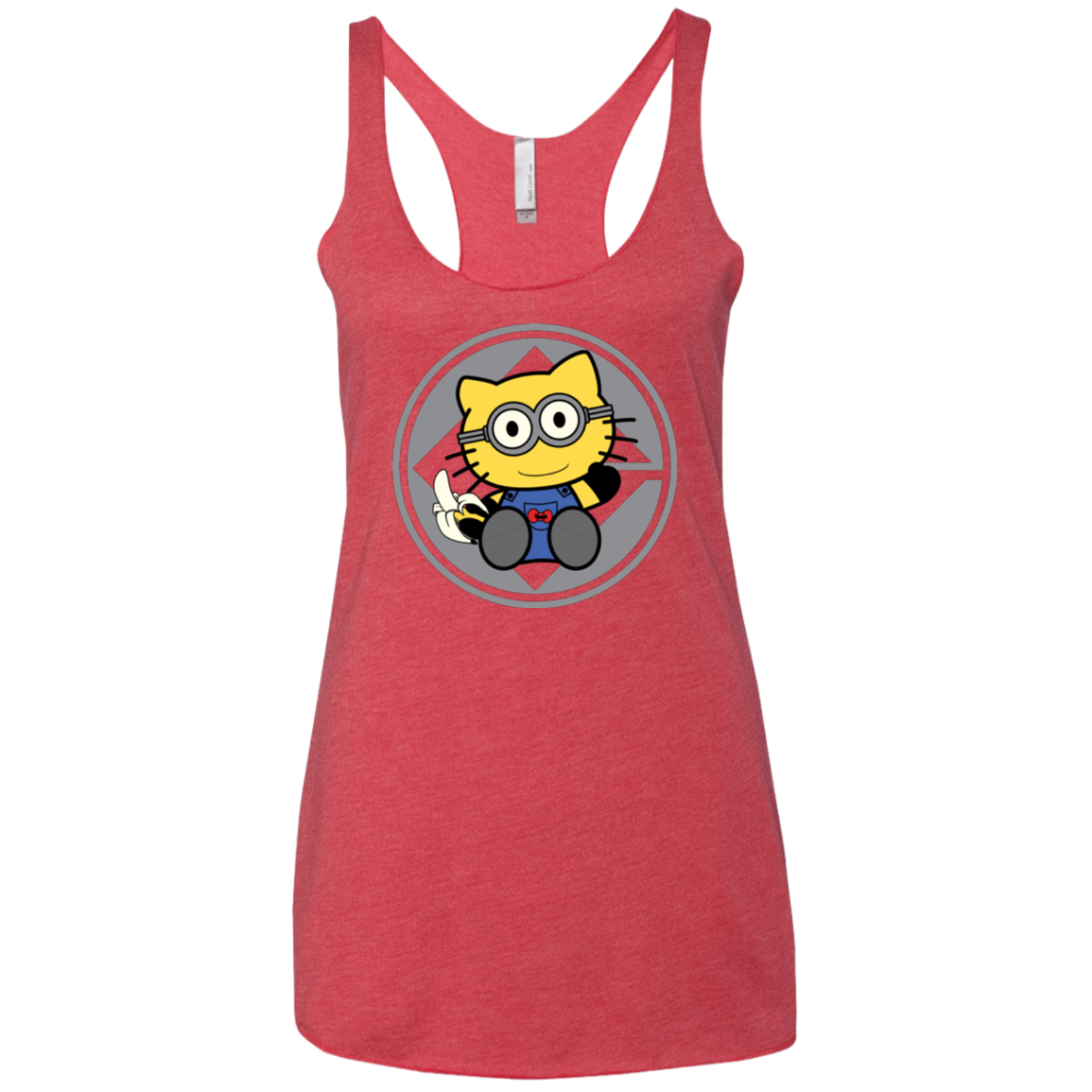 Hello Banana Women's Triblend Racerback Tank