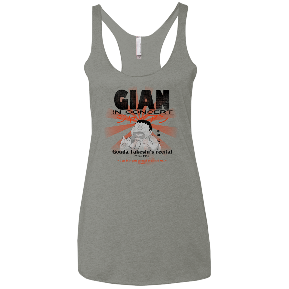 Gian Concert Women's Triblend Racerback Tank