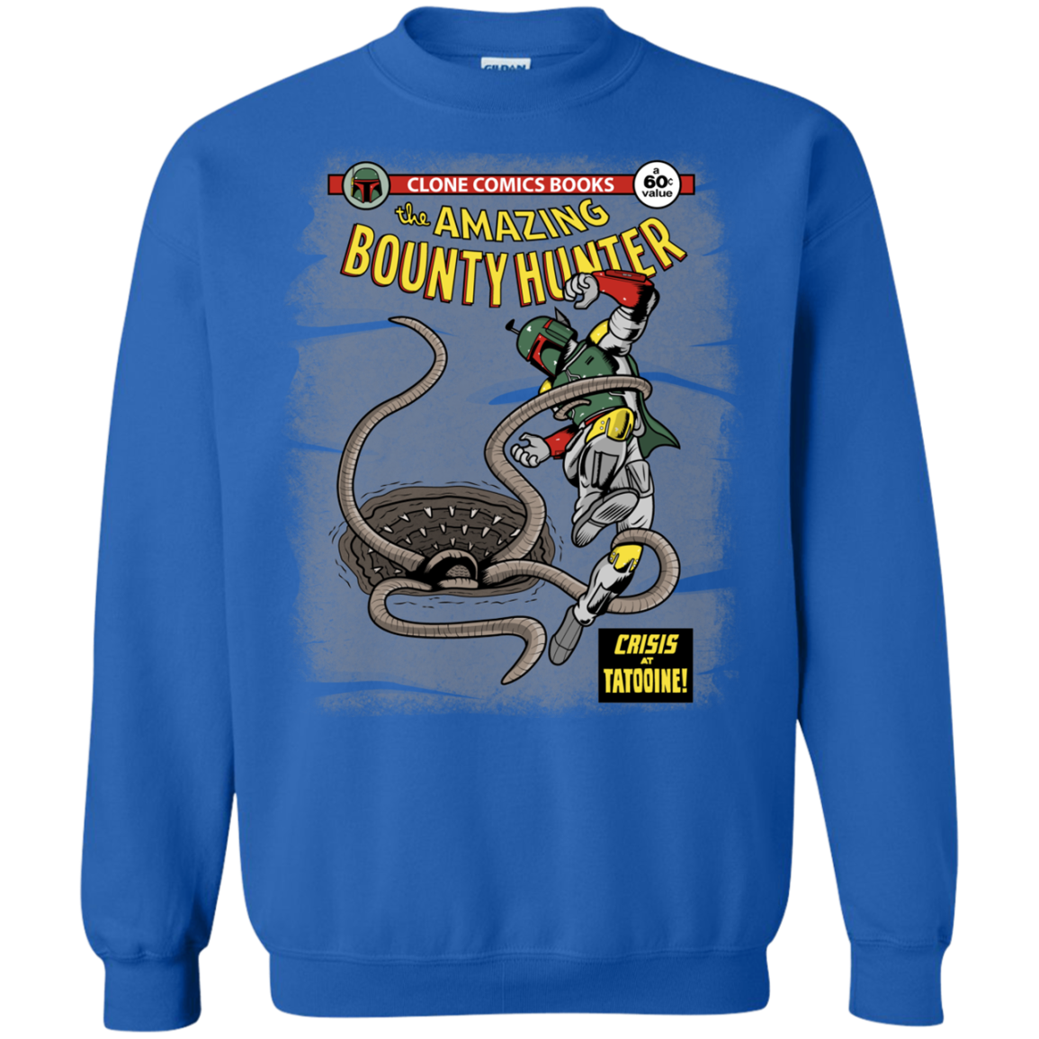 The Amazing Bounty Hunter Crewneck Sweatshirt