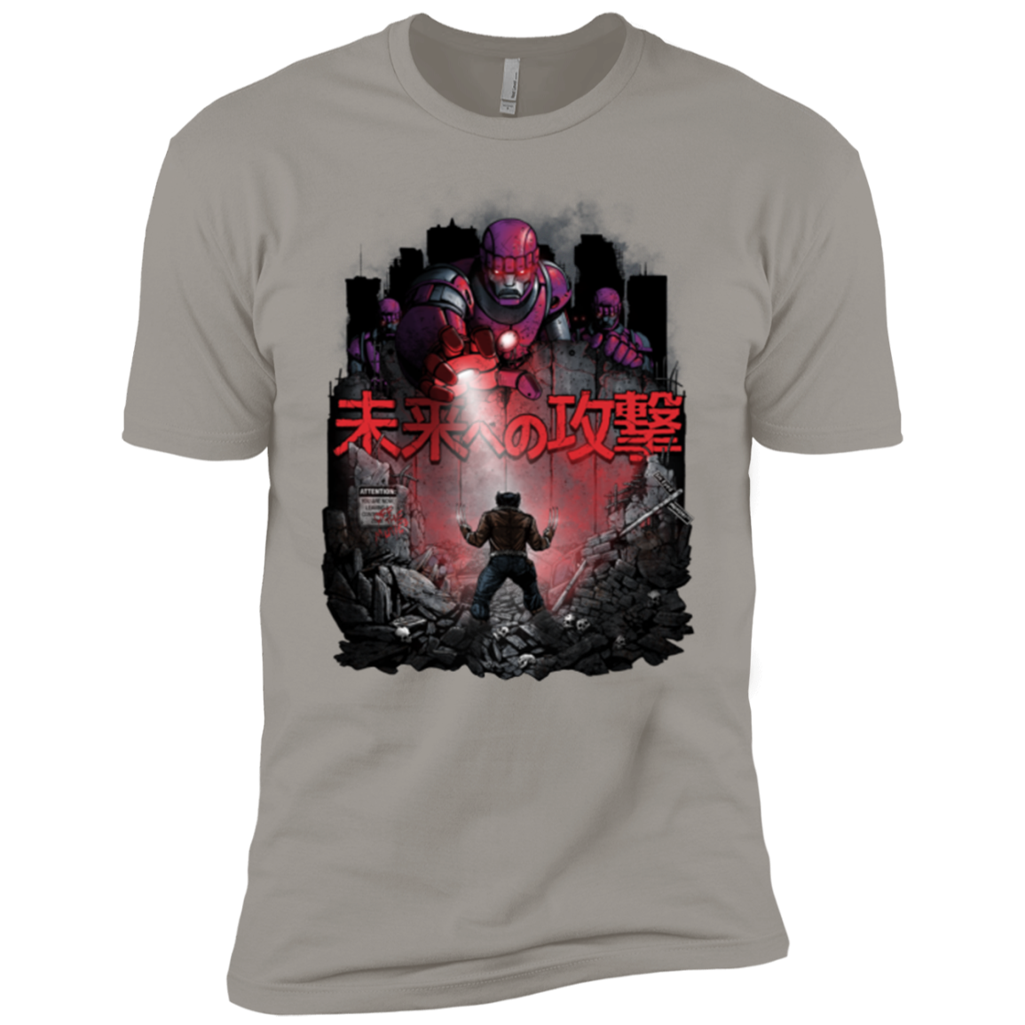 Attack On The Future Boys Premium T-Shirt