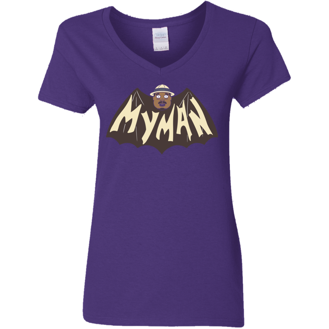 My Man! Women's V-Neck T-Shirt