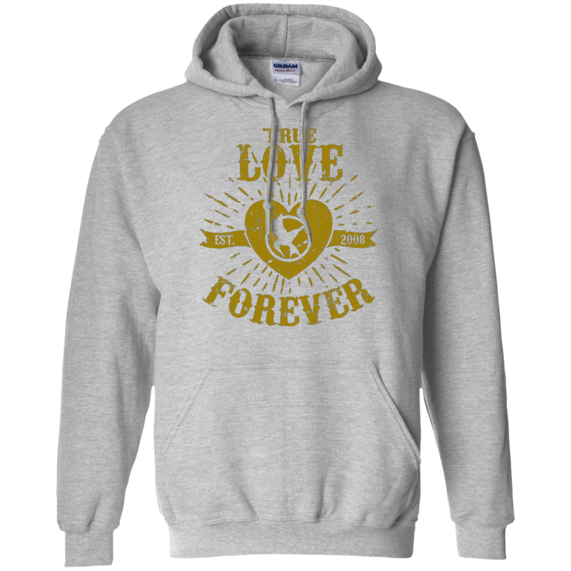 True Love Forever Games Pullover Hoodie