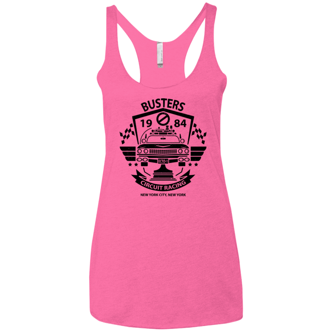 Busters Circuit Women's Triblend Racerback Tank