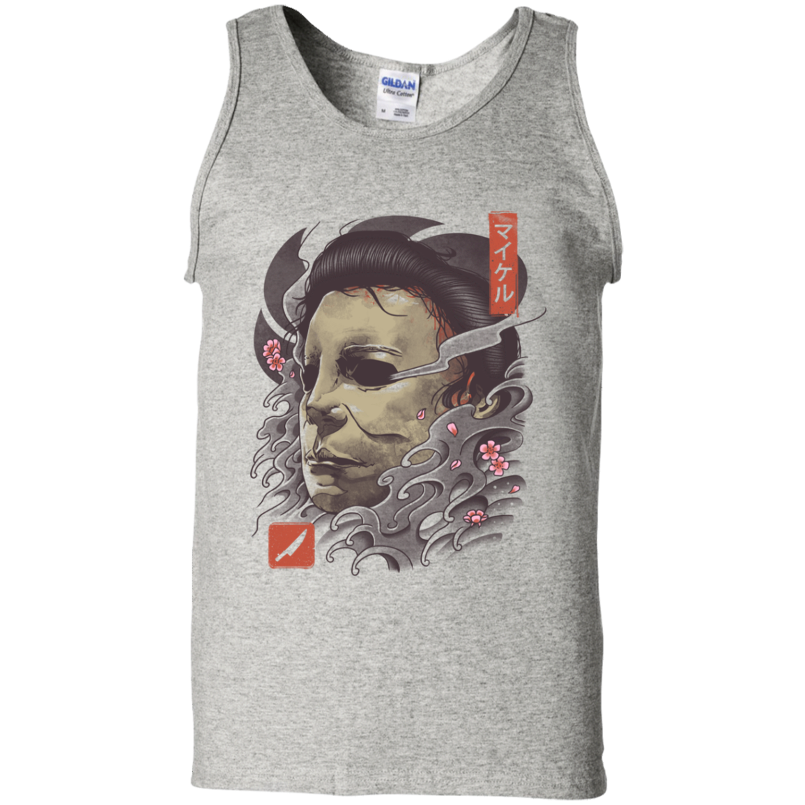 Oni Slasher Mask Men's Tank Top