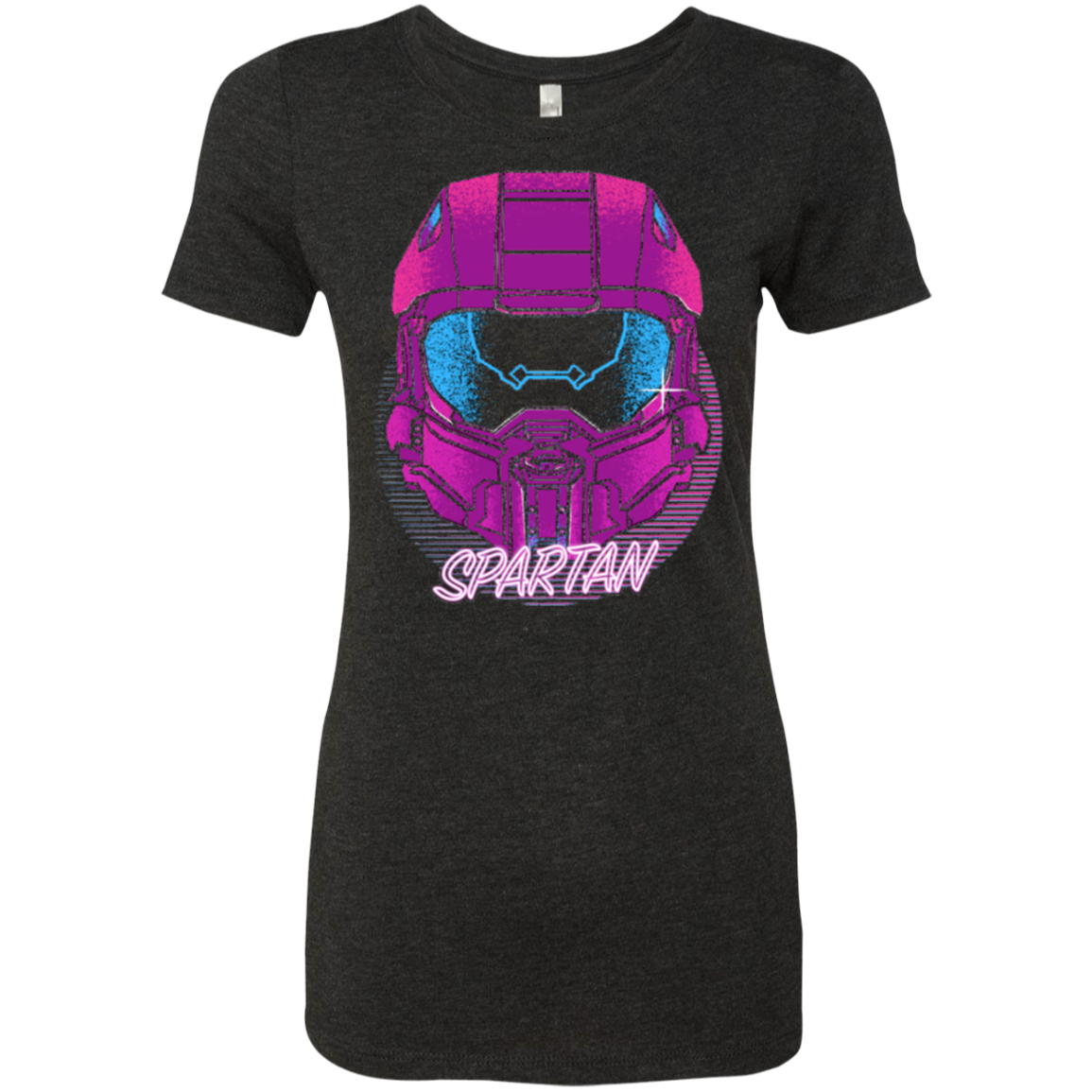 Spartan Helmet 80's Women's Triblend T-Shirt