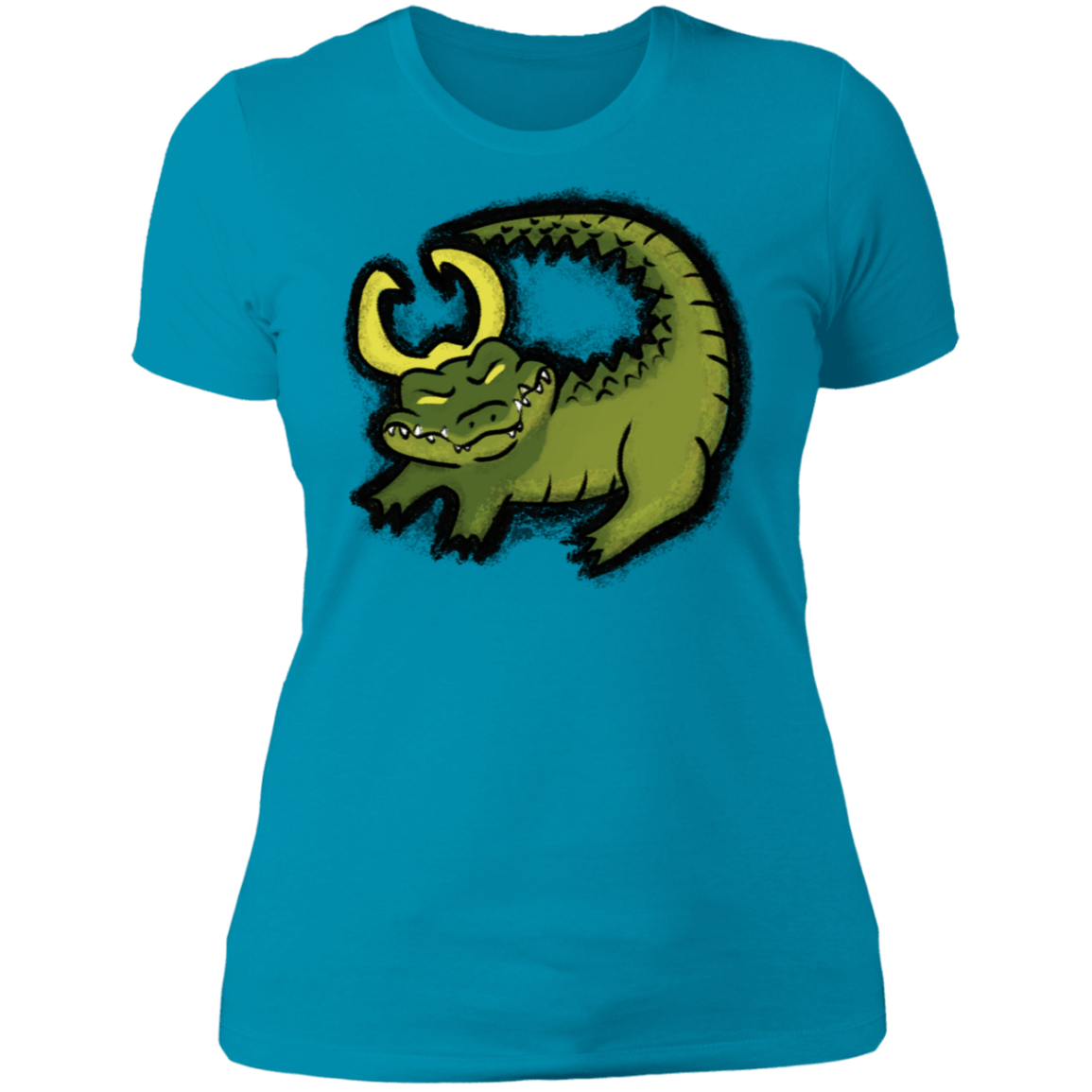 The King Alligator Women's Premium T-Shirt