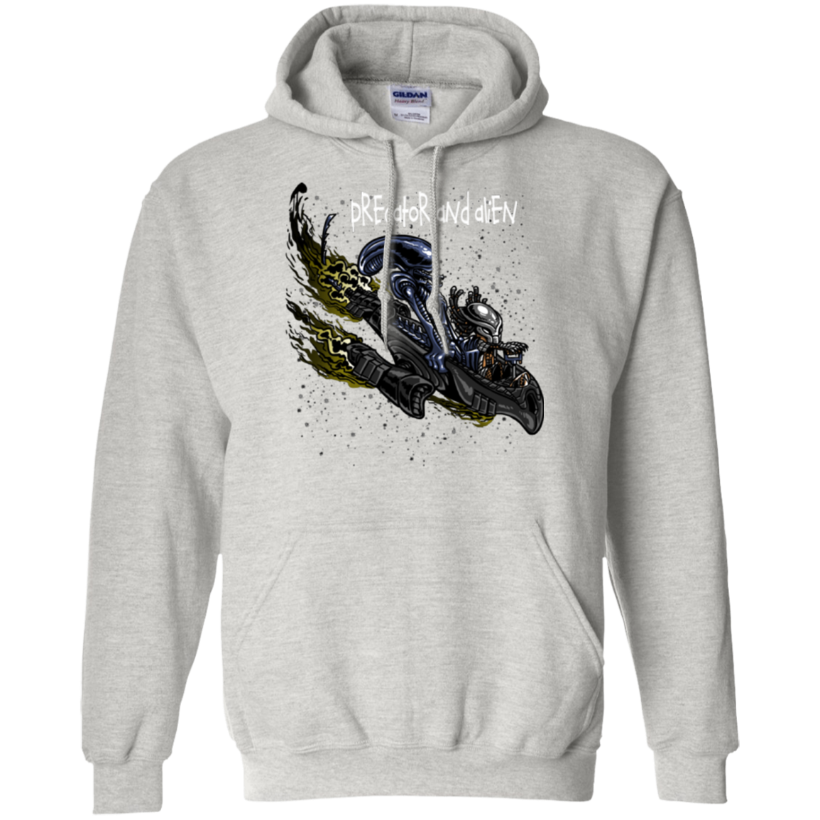 Predator and Alien Pullover Hoodie