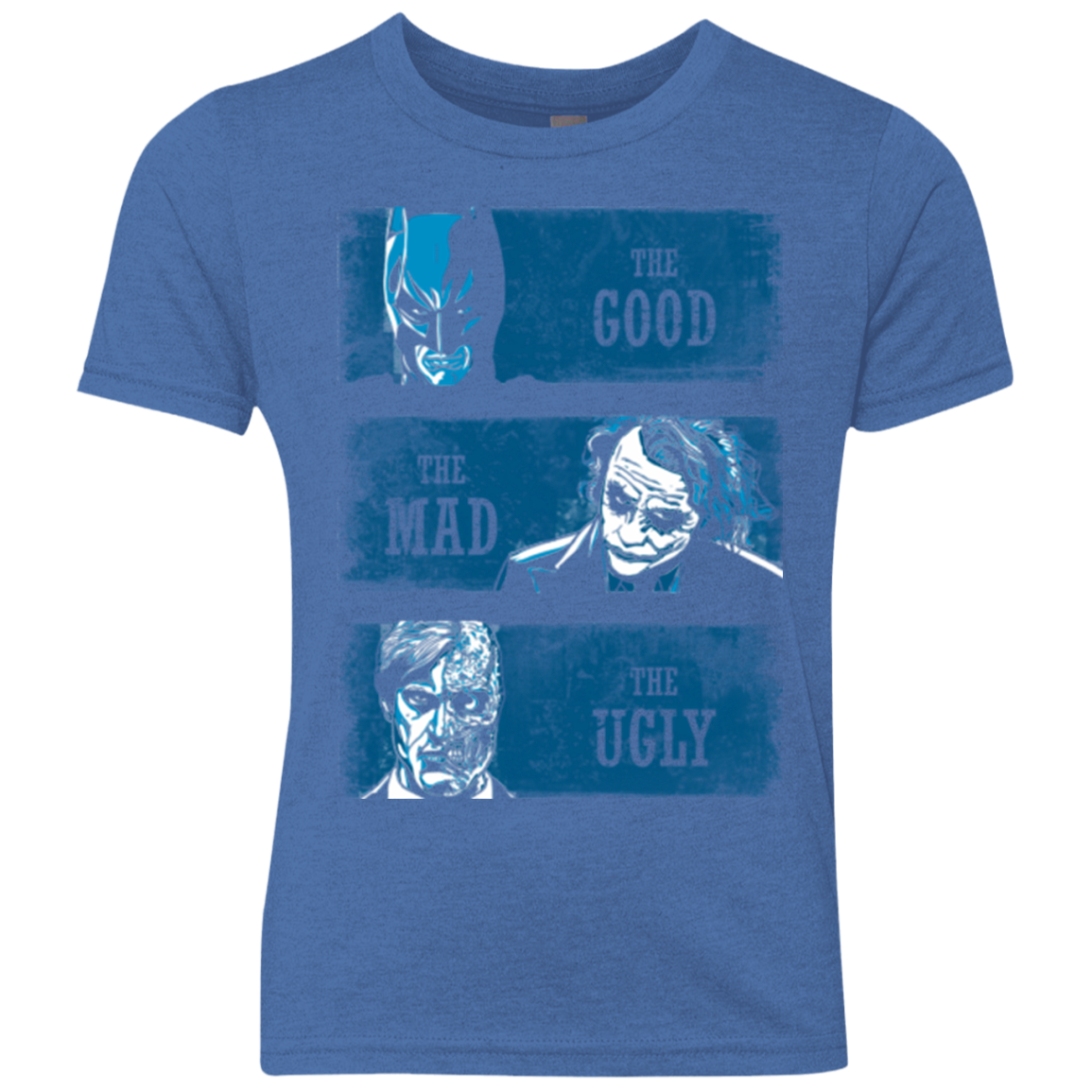 The Good the Mad and the Ugly Youth Triblend T-Shirt