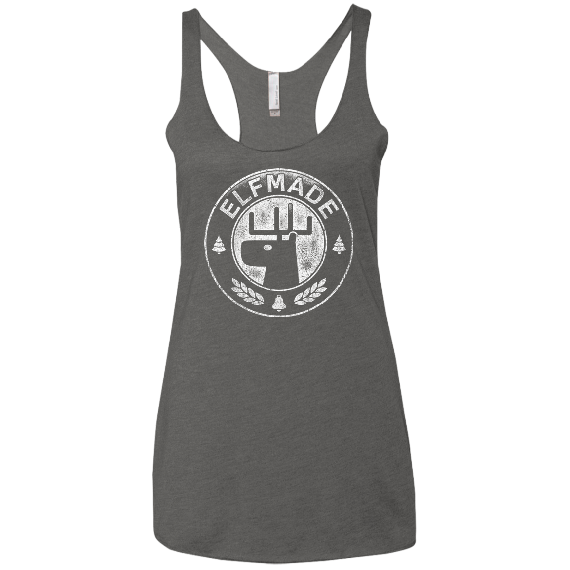 Elf Made Women's Triblend Racerback Tank
