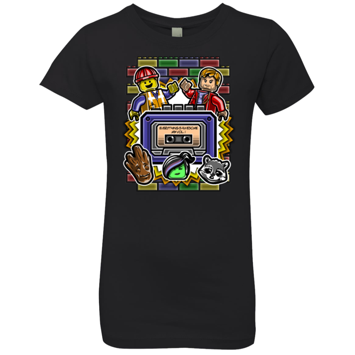 Everything is awesome mix Girls Premium T-Shirt