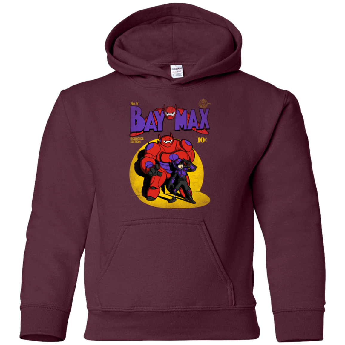 Baymax Number 9 Youth Hoodie