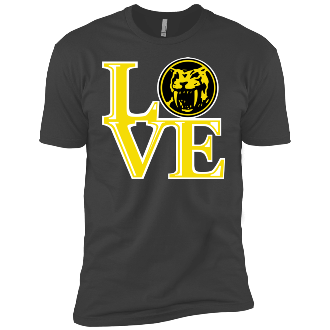 Yellow Ranger LOVE Boys Premium T-Shirt