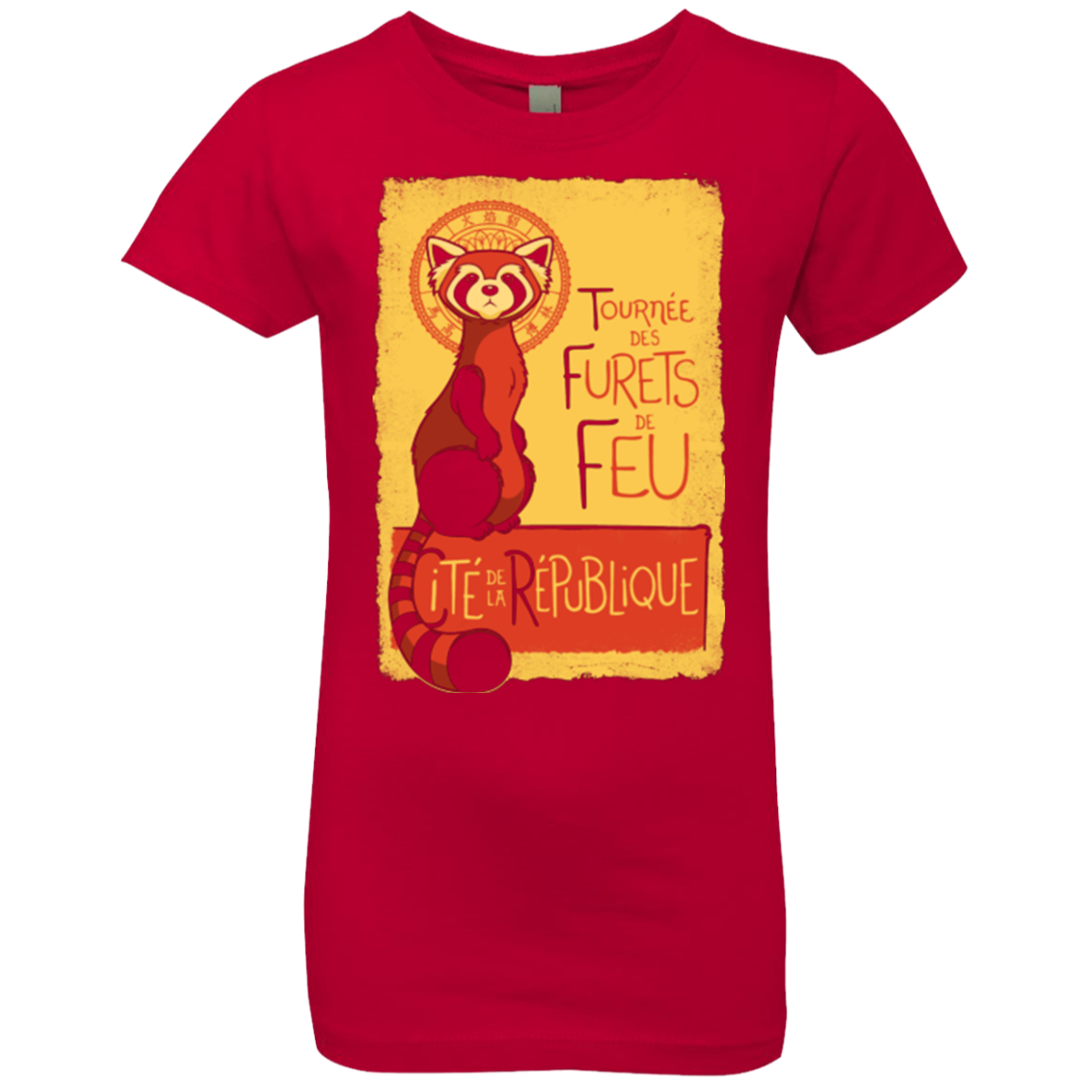 Les Furets de Feu Girls Premium T-Shirt