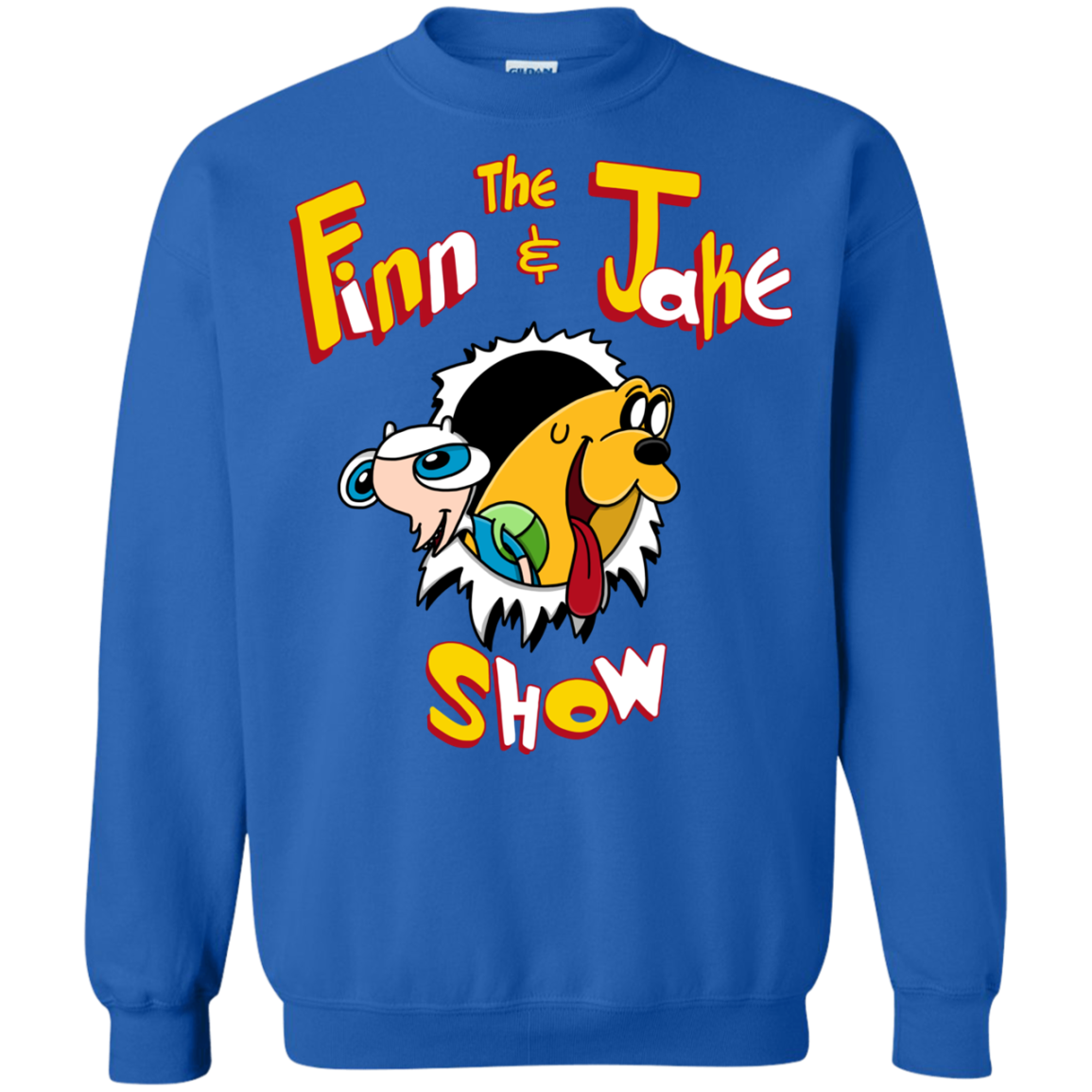 The Finn and Jake Show Crewneck Sweatshirt