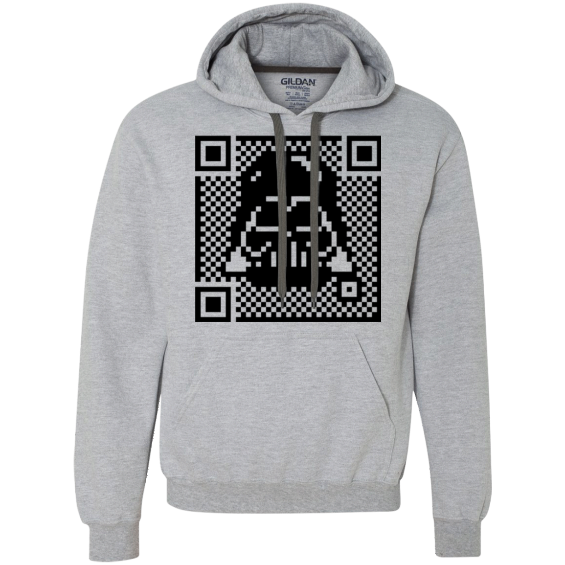 QR vader Premium Fleece Hoodie