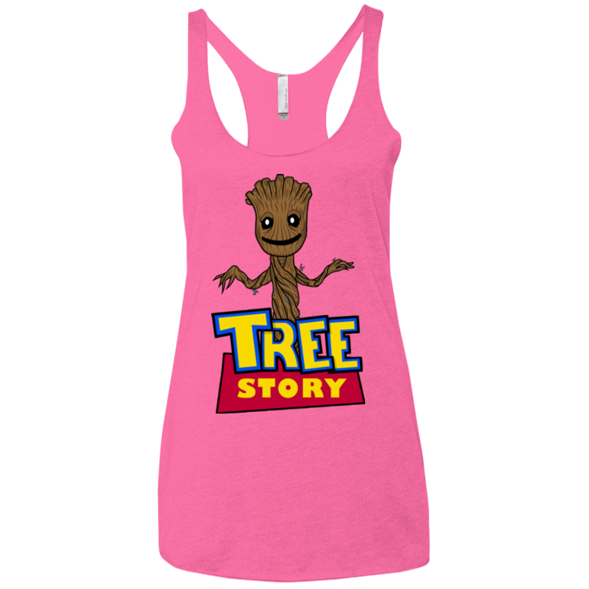 TREE STORY Women's Triblend Racerback Tank