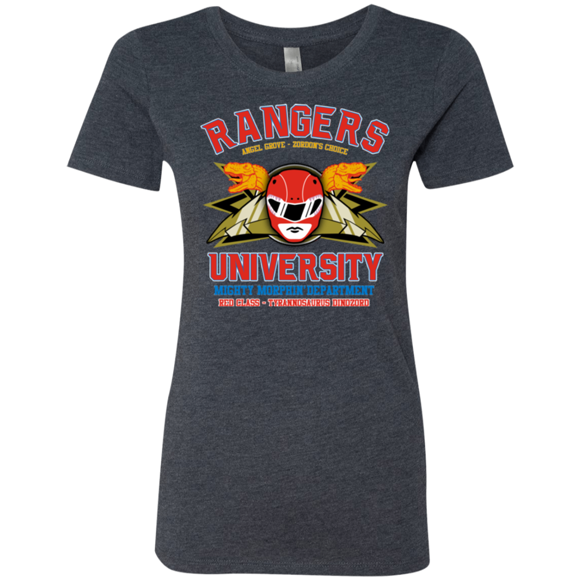 Rangers U - Red Ranger Women's Triblend T-Shirt