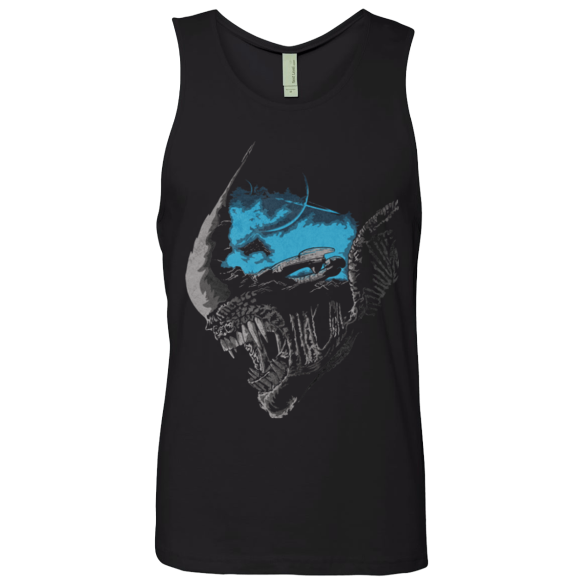 On a Dark Moon Men's Premium Tank Top