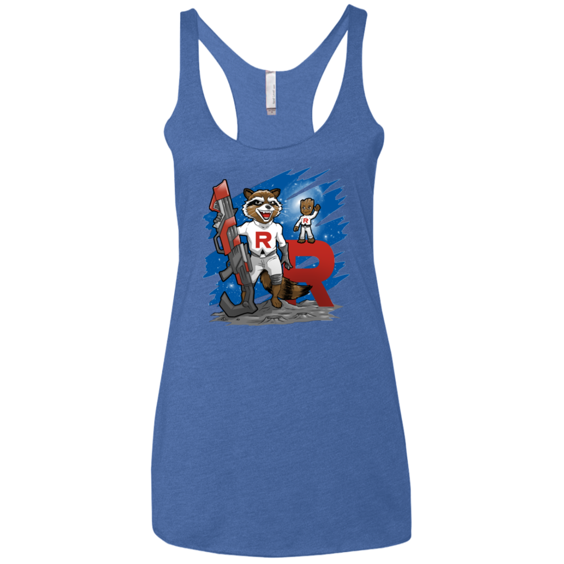 Team R Women's Triblend Racerback Tank