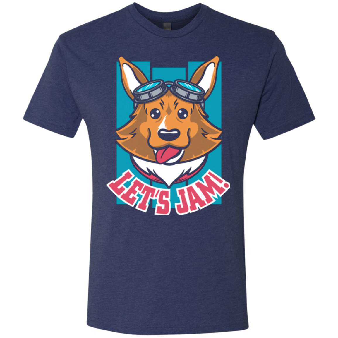 Lets Jam (2) Men's Triblend T-Shirt