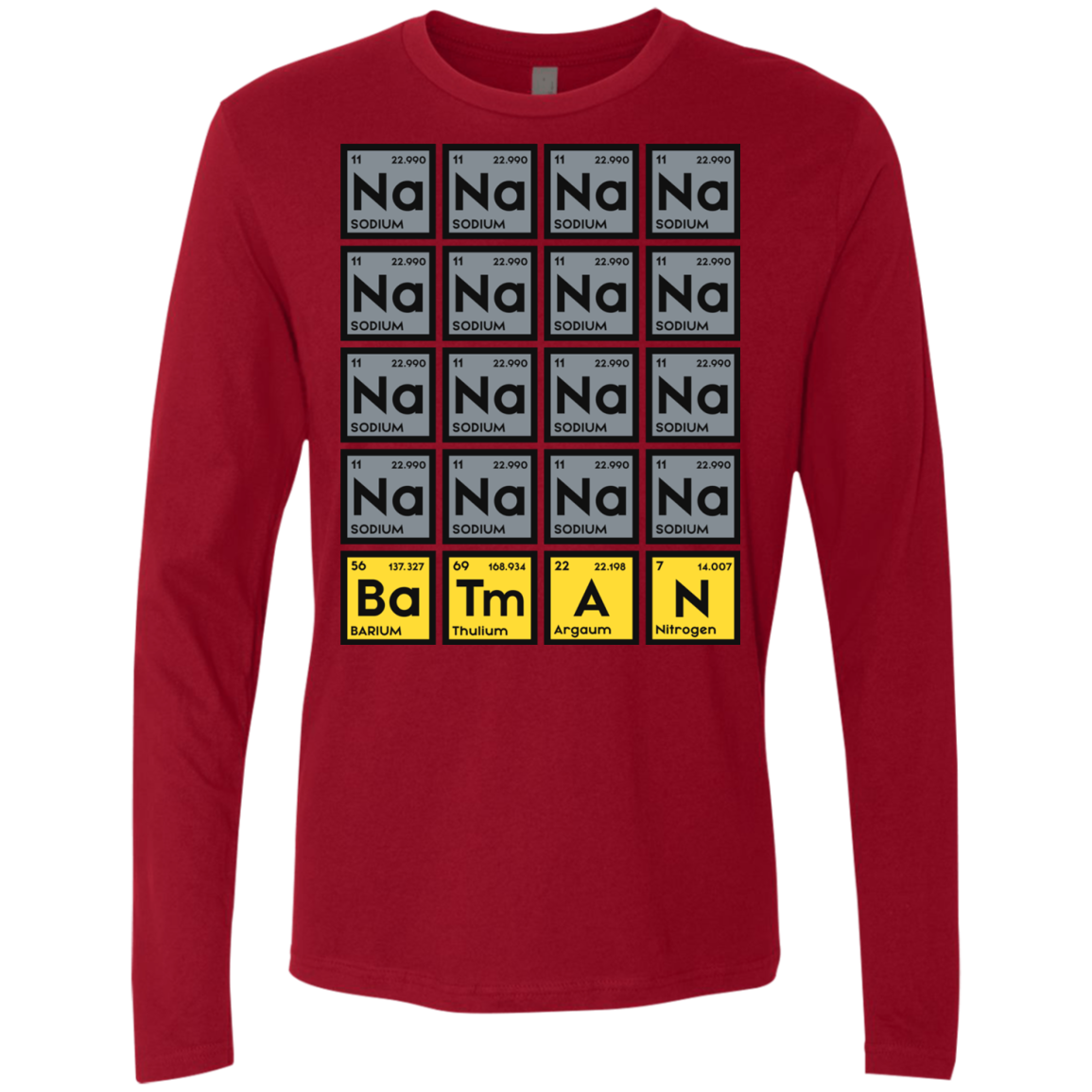 Batmanium Men's Premium Long Sleeve