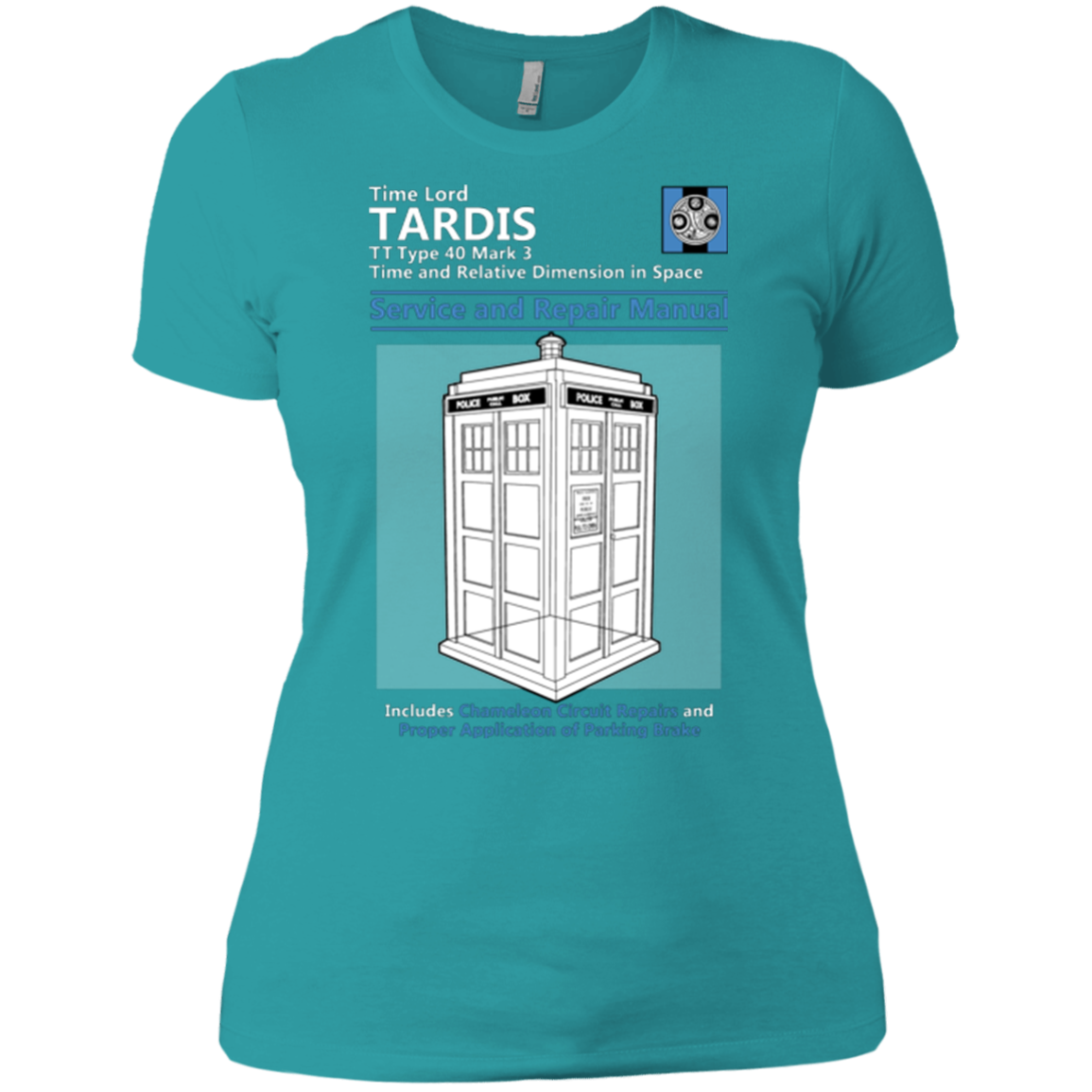 TARDIS SERVICE AND REPAIR MANUAL Women's Premium T-Shirt