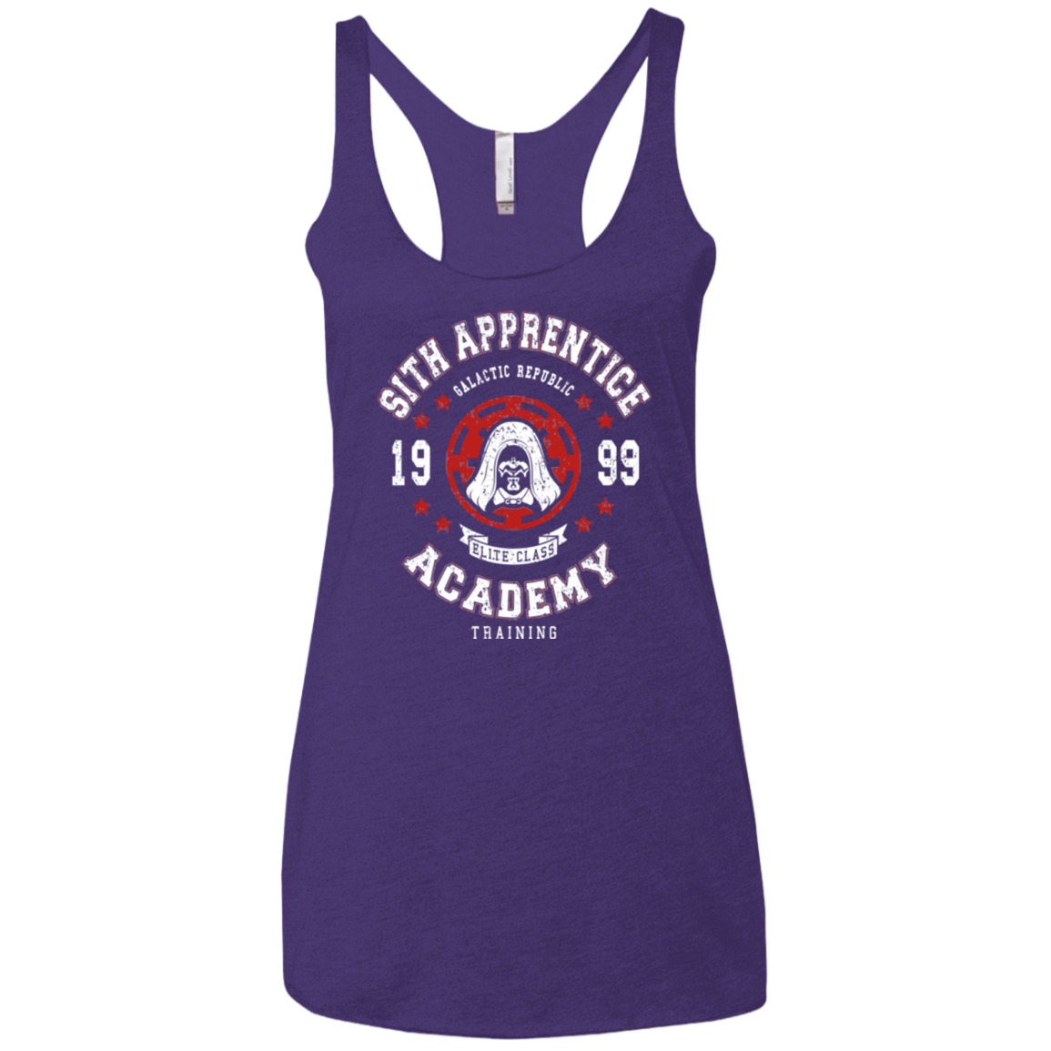 Sith Appretince Academy 99 Women's Triblend Racerback Tank
