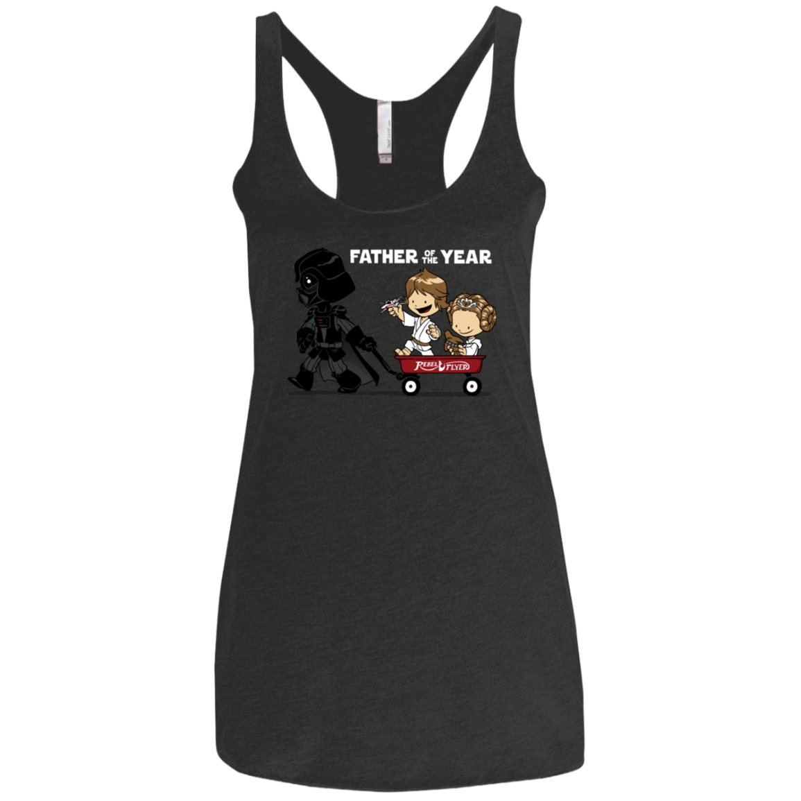 WagonRide Women's Triblend Racerback Tank