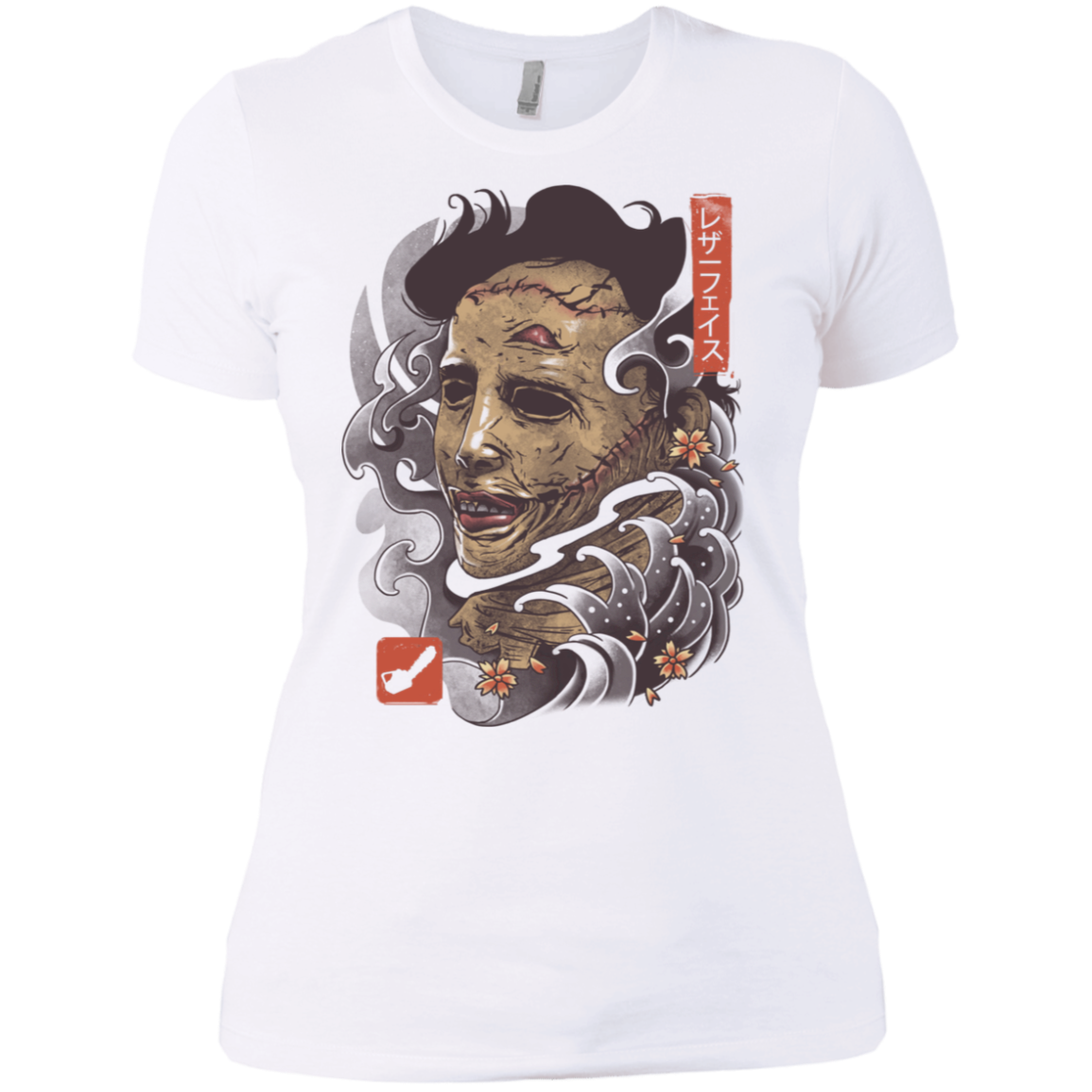 Oni Leather Mask Women's Premium T-Shirt