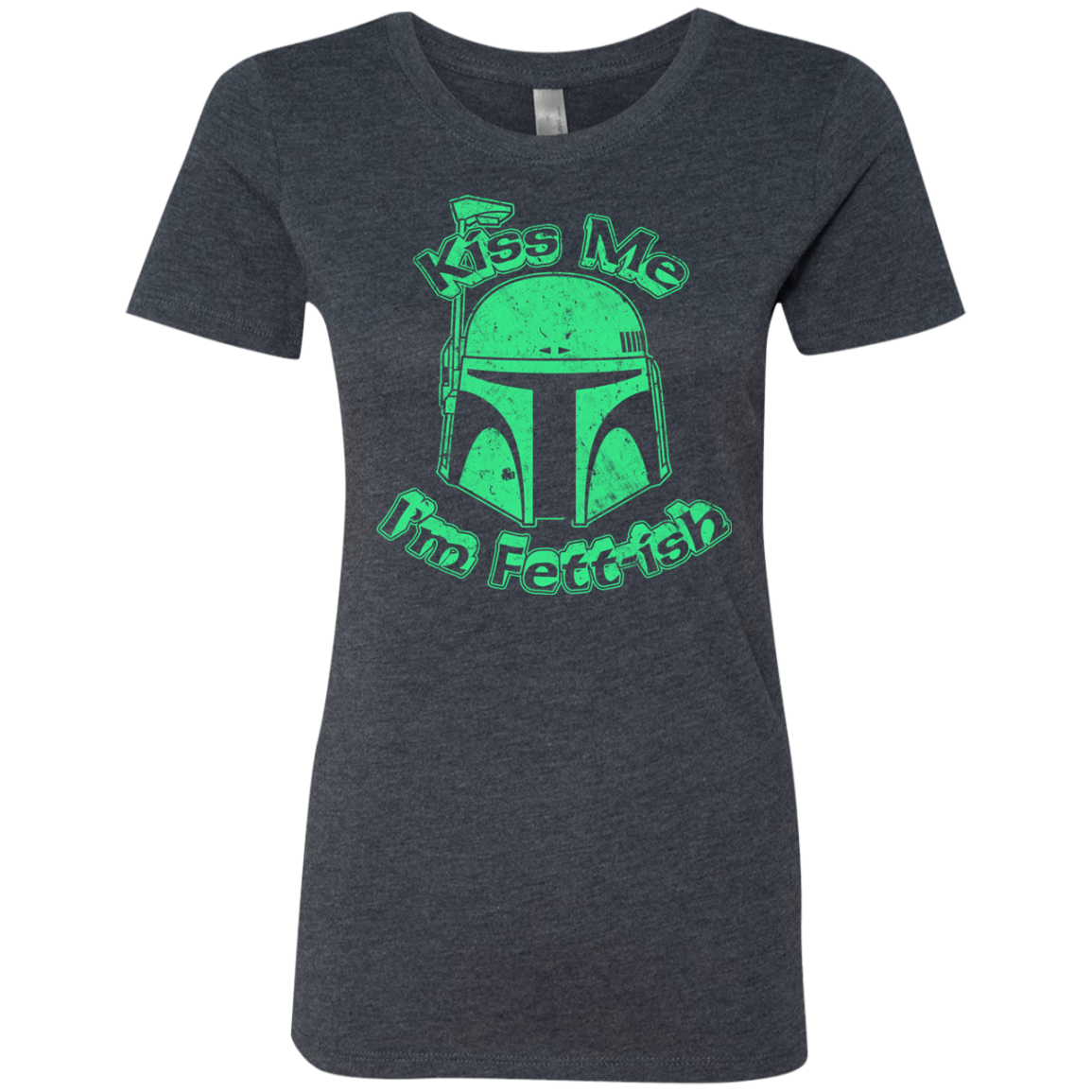 Kiss Me Im Fettish Women's Triblend T-Shirt