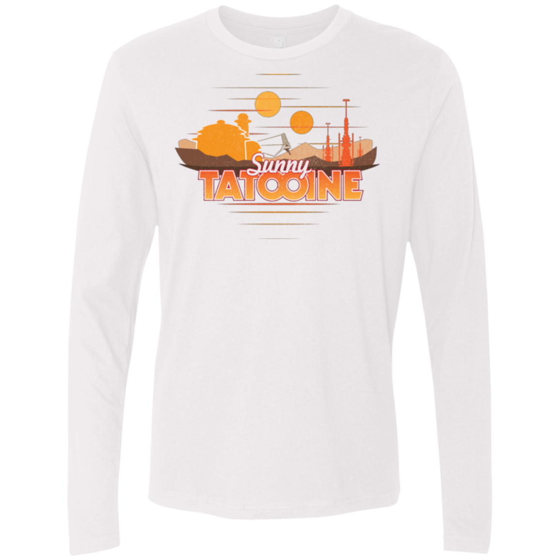Sunny Tatooine Men's Premium Long Sleeve