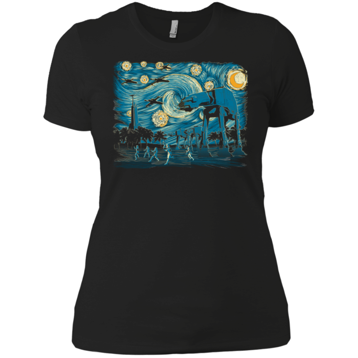 Starry Scarif Women's Premium T-Shirt