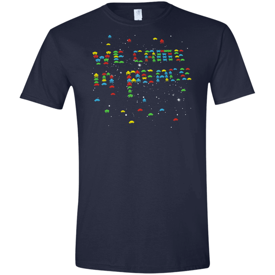 We came in peace Men's Semi-Fitted Softstyle