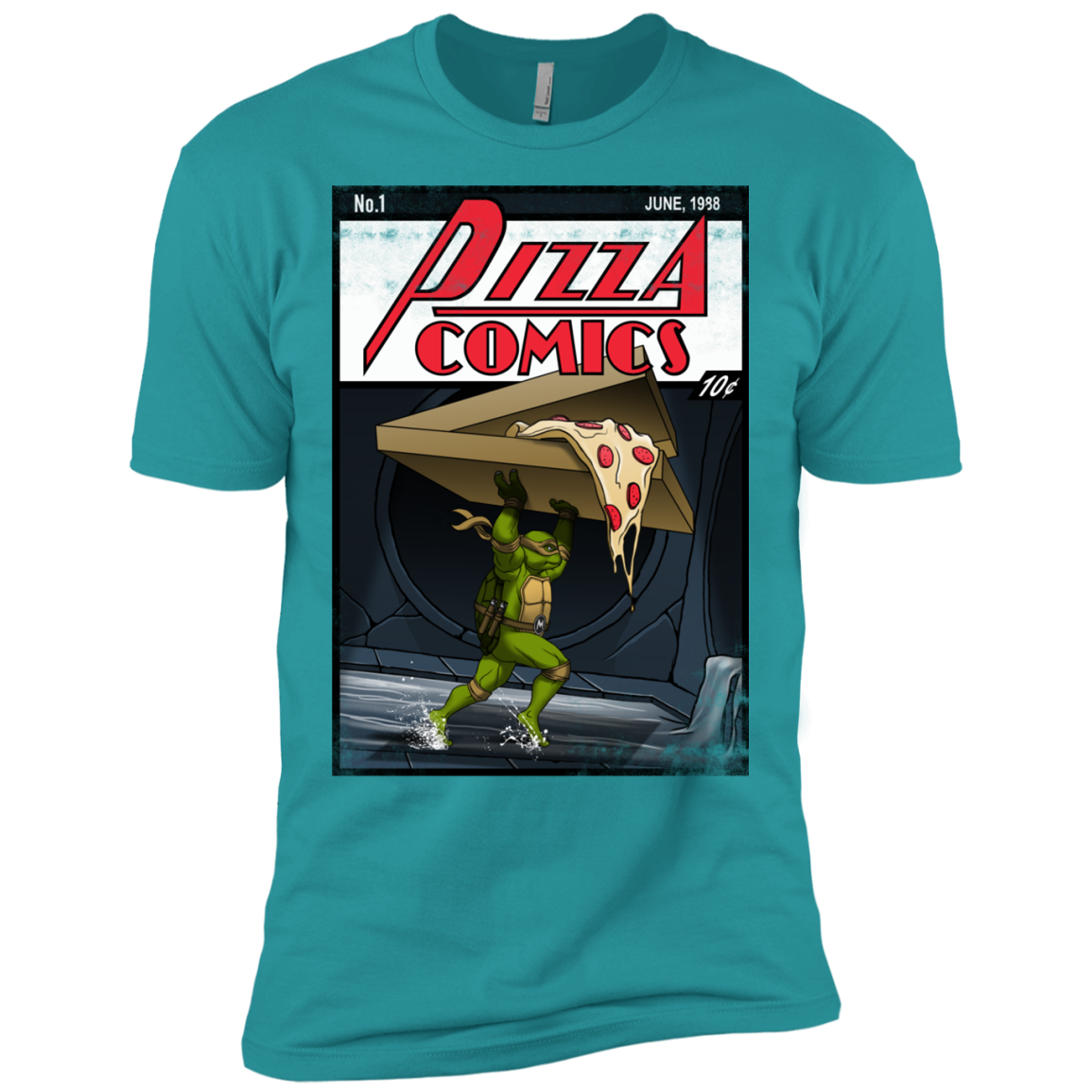 Pizza Comics Men's Premium T-Shirt