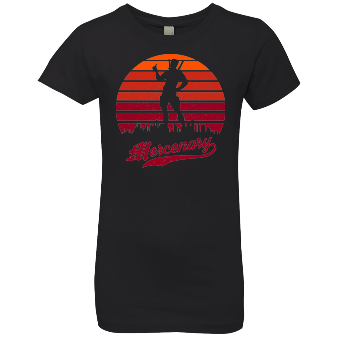 Mercenary SunSet Girls Premium T-Shirt
