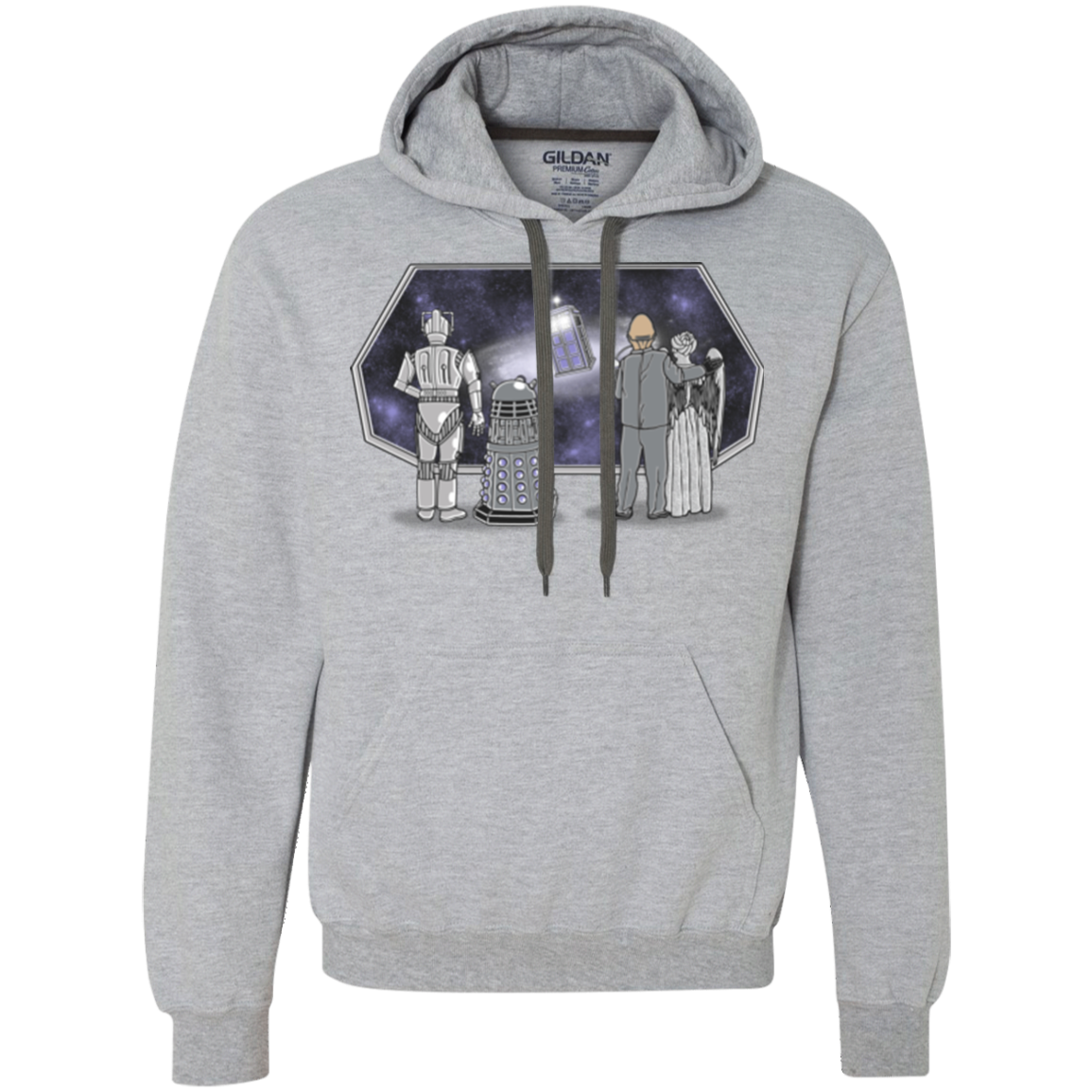Doctor strikes back Premium Fleece Hoodie