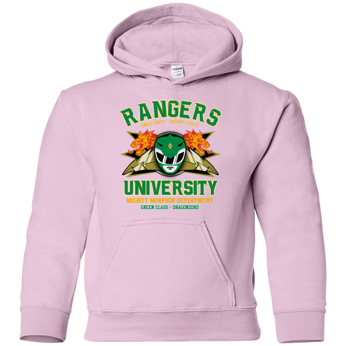 Rangers U Green Ranger Youth Hoodie