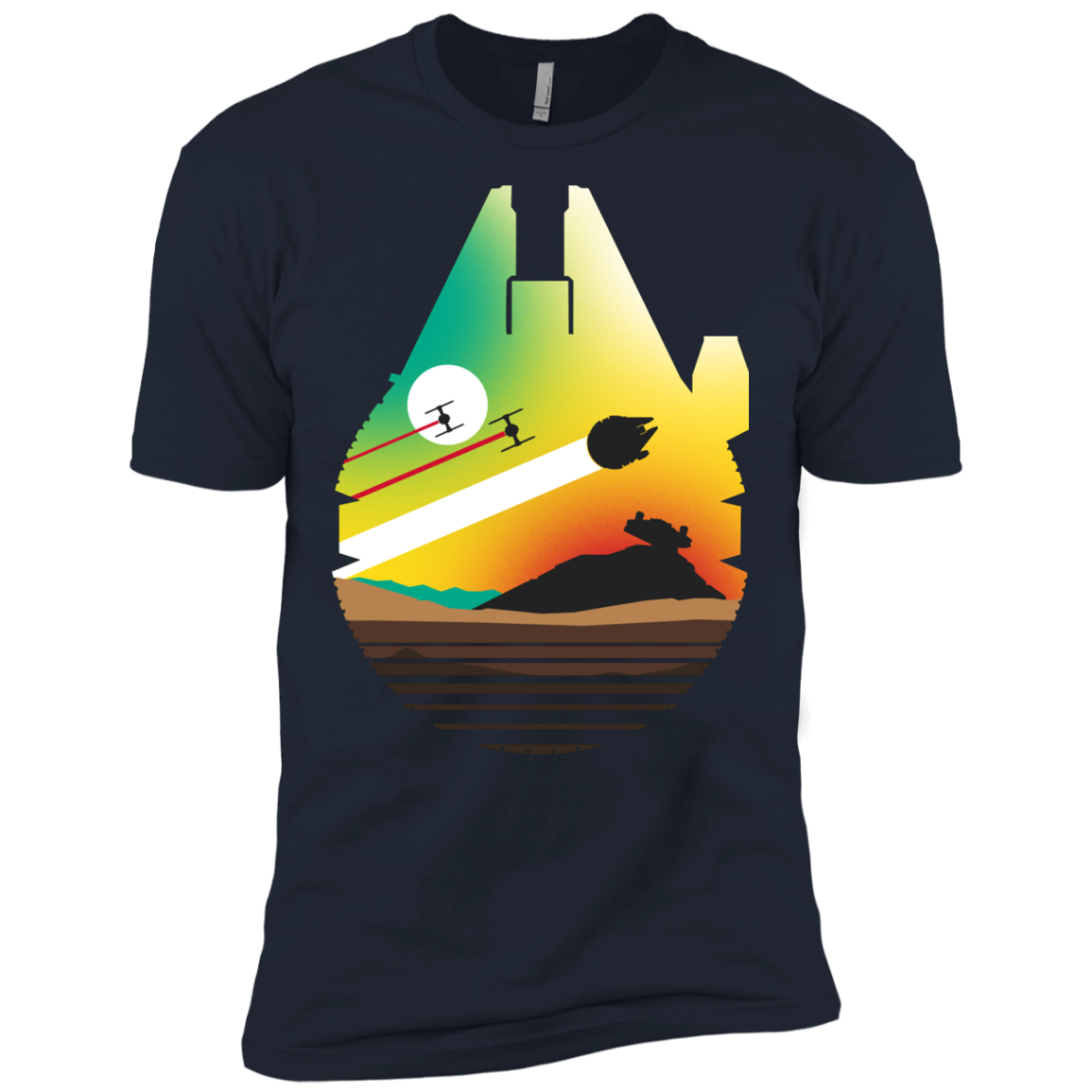 Escape from Desert Planet Men's Premium T-Shirt