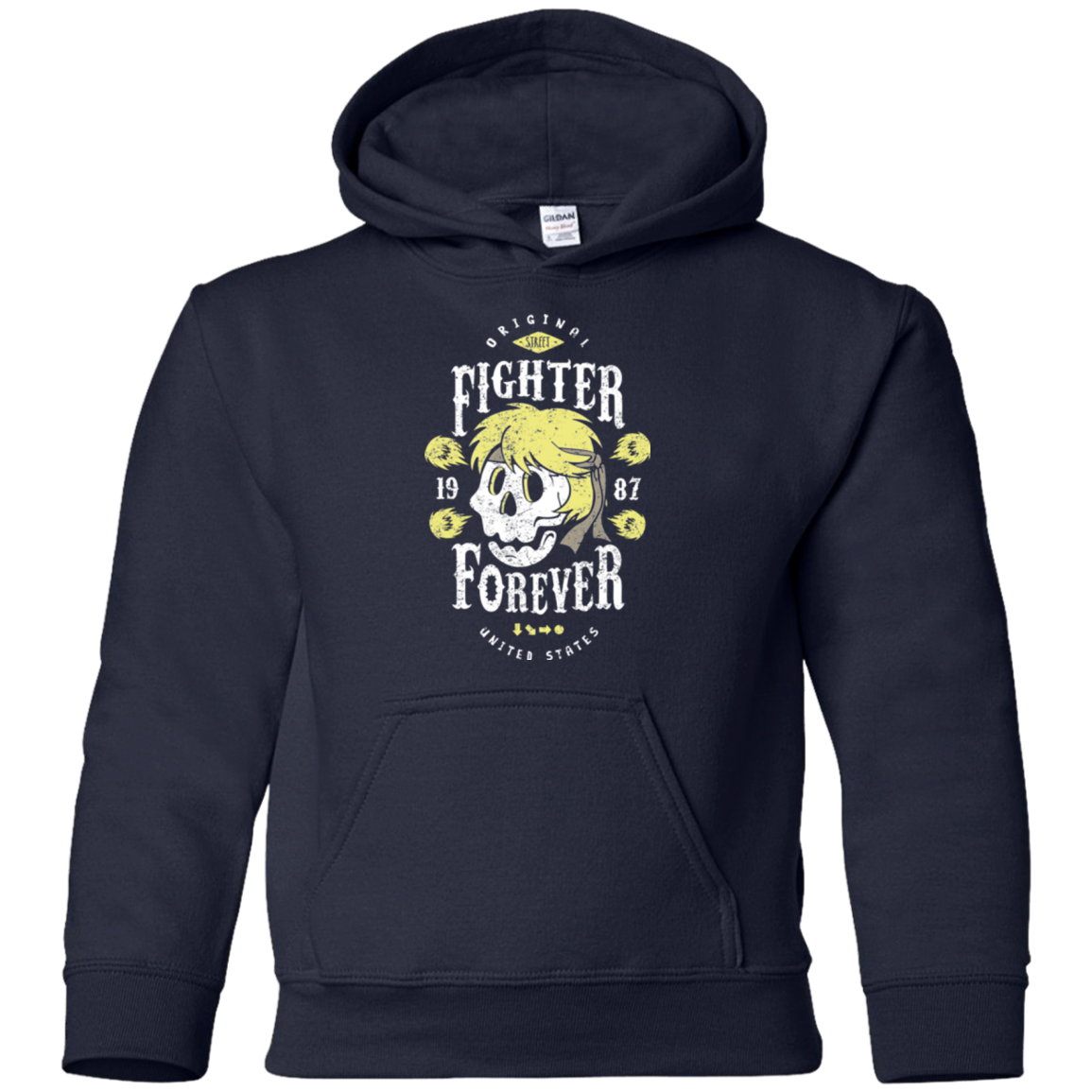 Fighter Forever Ken Youth Hoodie