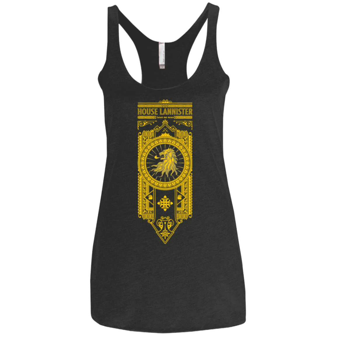 House Lannister (1) Women's Triblend Racerback Tank