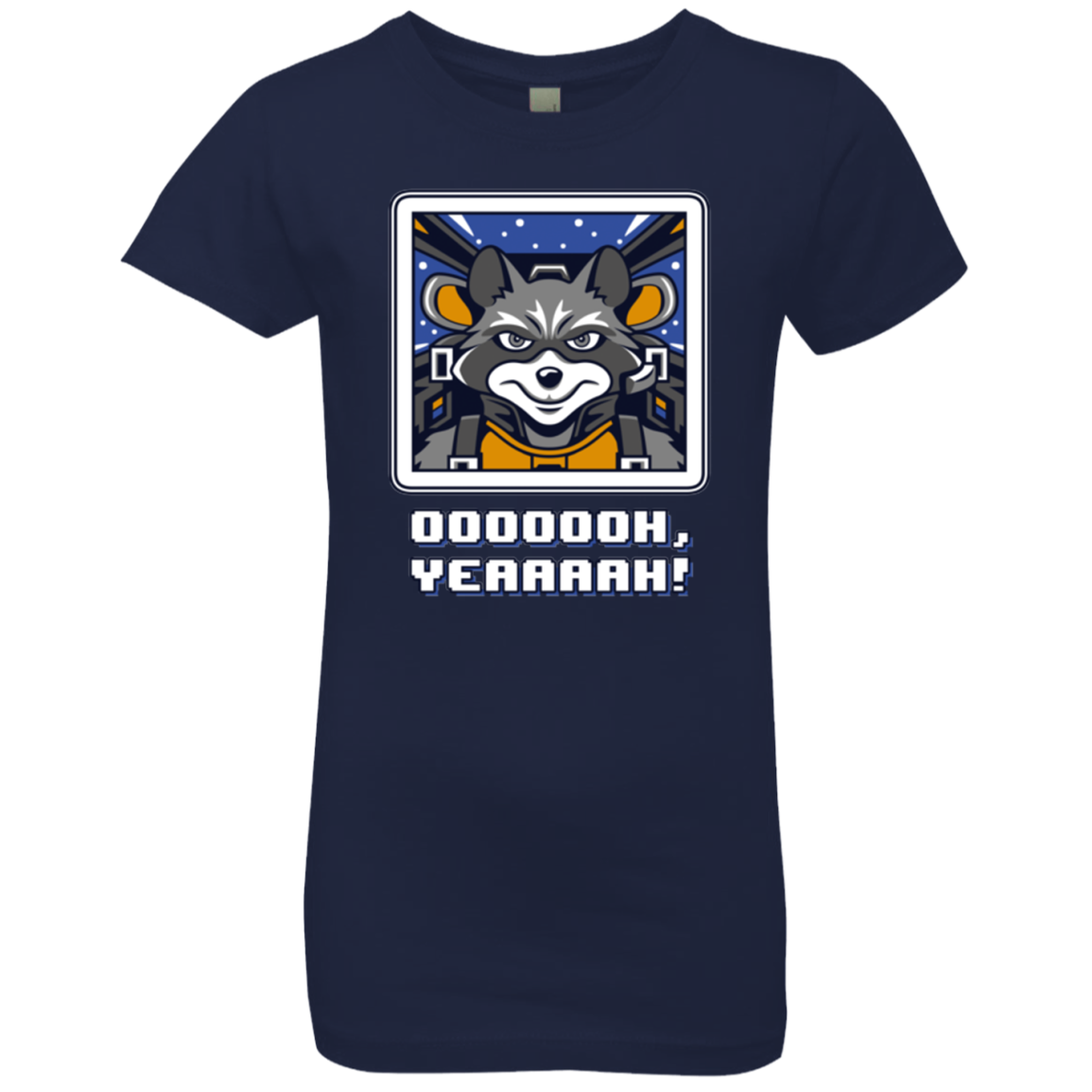 Star Raccoon Girls Premium T-Shirt